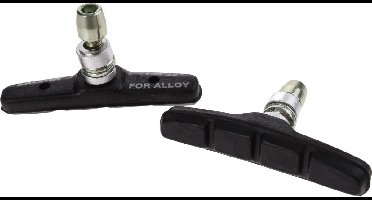 Saccon V-brake remblokken - 70mm - Zwart - Set van 2 - Betrouwbare remkracht