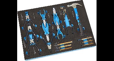 16 Gereedschap Foam inlay voor Gereedschapswagen