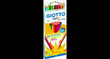 Giotto Hanging Box Of 24 Colored Pencils Elios Tri
