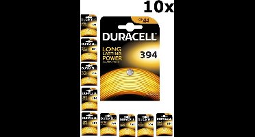 10 Stuks (10 Blister a 1st) Duracell D394 SR936SW 1.5V knoopcel batterij