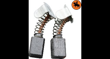 Koolborstelset voor Atlas Copco S12T- - 5,4x7x9mm - Vervangt 4.931.376.574
