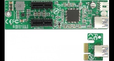 DeLOCK 41433 interfacekaart/-adapter Intern PCIe