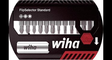 Wiha Bitset FlipSelector Standard 25mm (¼″) PH / PZ / TORX® met riemclip - 5-delig - 39060