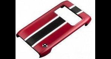 CC-3002 Hard Cover Leather Racing Nokia N8-00 Red