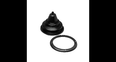 Stuurkabel doorvoer met montage ring - 150mm - Wit