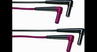 Fluke TL222 Veiligheidsmeetsnoerenset Banaanstekker 4 mm Banaanstekker 4 mm 1.50 m Zwart, Rood 1 stuk(s)