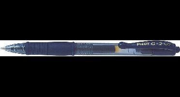Pilot G-2 - Zwart/Blauw - medium - 0.7mm - 1 stuks