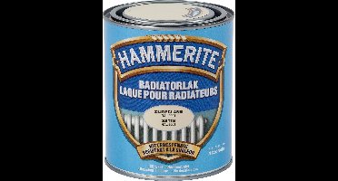 Hammerite Radiatorlak - Satin - RAL9001 - 0.75 L