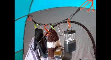 Nite Ize GearLine Waslijn 61cm oranje/zwart