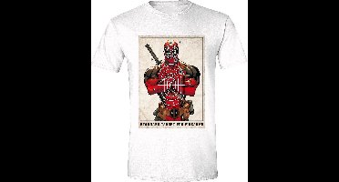 Deadpool - Target T-Shirt - Wit - L