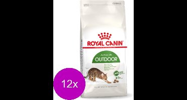 Royal Canin Outdoor - Kattenvoer - 12 x 400 g