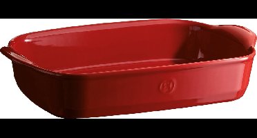 Emile Henry Schaal rechthoekig E-box - 360x230mm - Grand Cru