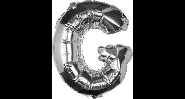 Ginger Ray Pick & Mix - Folieballon letter G - zilver