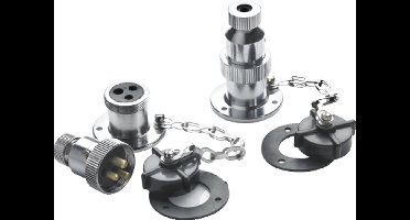 VETUS SC29 waterdicht 3A Stopcontact met 2-polige Stekker
