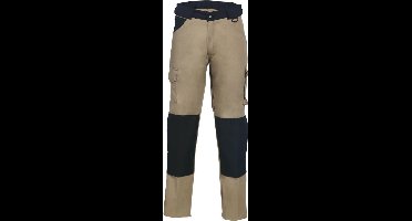 HAVEP Werkbroek Worker kniezakken 8657 - Camel/Zwart - 52