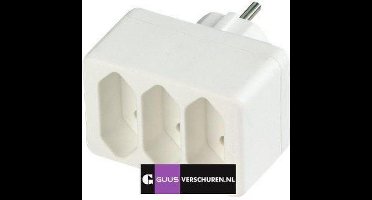 REV-Euro-Drievoudige-stekker-wit