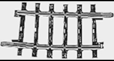 H0 Märklin K-rails (zonder ballastbed) 2224 Gebogen rails 10 stuk(s)