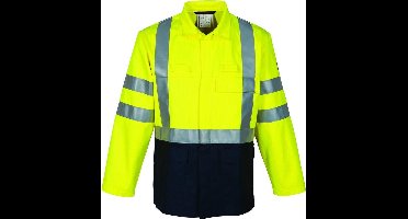 Havep Korte jas MQ Multi Protector 30012 - Fluo Geel/Marine - 48