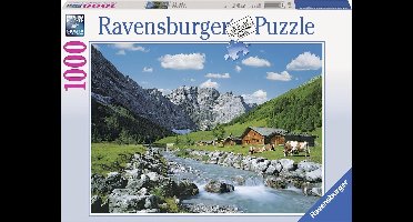 Ravensburger puzzel Karwendelgebergte, Oostenrijk - Legpuzzel - 1000 stukjes