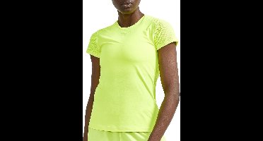 Craft Craft ADV Essence Sportshirt - Maat XL  - Vrouwen - neon geel
