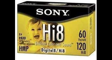 Sony Hi8 HMP Brilliant Color and Sound Metal Particle Digital 8 / Hi8  / Video Camcorder Cassette Tapes