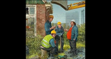 Wenskaart - Marius van Dokkum - Een schepje er bovenop