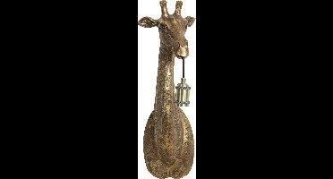 Light & Living Wandlamp Giraffe - Antiek Brons - 20.5x19x61cm - Binnen Modern