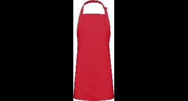 Benza Schort Keukenschort voor Kinderen - Rood - 50 x 60 cm