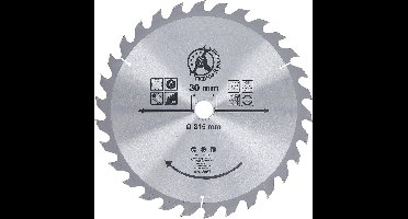 BGS HM cirkelzaagblad - Ø 315 x 30 x 3,0 mm - 30 tanden