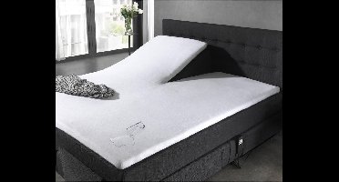 Home Care Incontinentie Splittopper Hoeslaken - Waterdicht - 160x200 - Wit