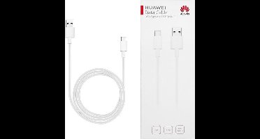 Huawei Data Kabel Laad Snoer USB A Naar Type USB-C - 2.0 A - 1 Meter Data - Oplaad Kabel - ( LET OP TYPE USB-C )