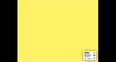 APLI  Lichtgeel Karton 50 x 65 cm 170 g/m² - 25 vel