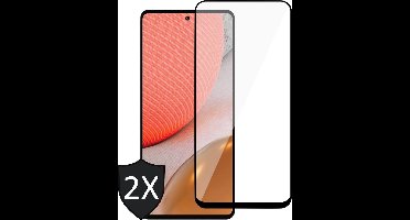Screenprotector geschikt voor Samsung A72 - 2x FullGuard Screen Protector