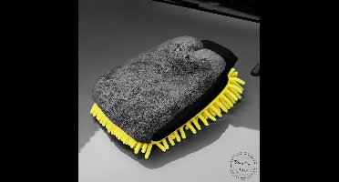 New Age Devi - Microvezel handschoen - Was en Detailing Borstel -Dubbelzijdige Schoonmaak Handschoen