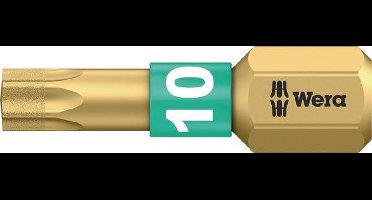 Wera 5066100001 1/4" Torx Bit - T10 x 25mm