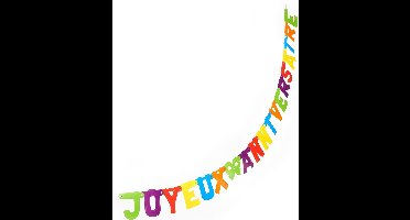 Vegaoo - Gekleurde slinger met uitgesneden stukken