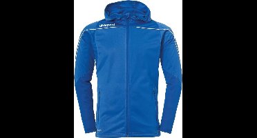 Uhlsport Stream 22 Trainingsjas Met Capuchon Azuur Blauw-Wit Maat 2XL
