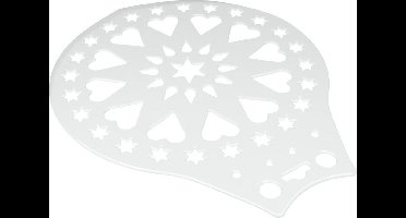 Metaltex Taartschep En Versiersjabloon 28 Cm Zilver