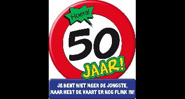 Wenskaarten - 50jr verkeersbord