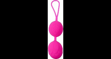 Power Escorts - Siliconen Kegal Ballen - Duo Geisha Ball - Roze - Dia 3,2 Cm