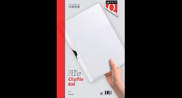 Klemmap Quantore A4 3mm wit - 5 stuks