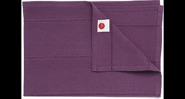 TINT AJOURE UNI TAFELLOPER UNI 50X150 PRUNE/PLUM