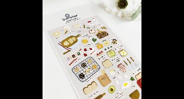I Like Bread Levensstijl Leuke DIY Scrapbooking Dagboek Briefpapier Stickers
