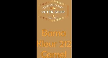 Bama G56 schoen creme voor glad leer - 50ml schoenpoets - 212 camel