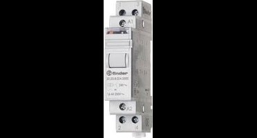Stroomstootschakelaar DIN-rail Finder 20.23.9.024.4000 1x NO, 1x NC 24 V/DC 16 A 4000 VA 1 stuk(s)