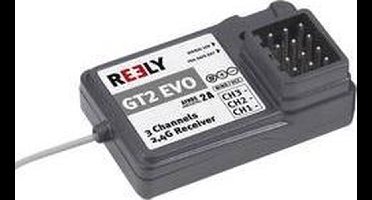 Reely GT2 EVO 3-kanaals ontvanger 2,4 GHz Stekkersysteem JR