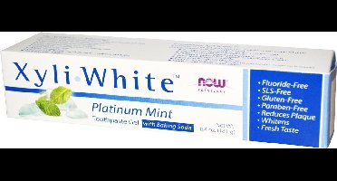 Natuurlijke Tandpasta (181 gram) - Now Foods Platinum Mint