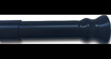 Papillon Douchegordijnstang - 90-170 cm uitschuifbaar - Zwart