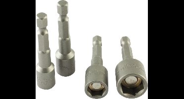 Ivana Bit Dopsleutel 1/4" Zeskant Magnetische Stift 7x55mm