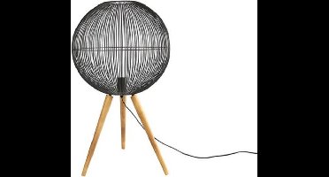 Decostar Tafellamp Ingemur staal/hout